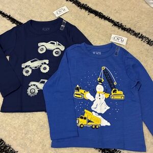 NWT Bundle of 2 The Children’s Place Long Sleeve Shirts